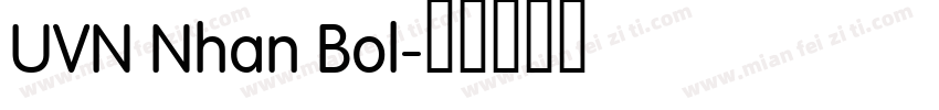 UVN Nhan Bol字体转换
